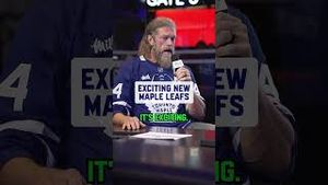 Video post by @torontomapleleafs on YouTube