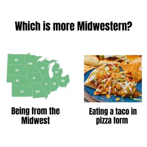 Video post by @midwestvstherest on TikTok