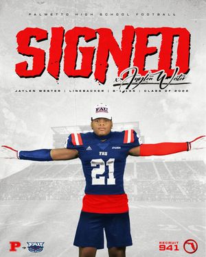 Image post by @palmetto_football on Instagram