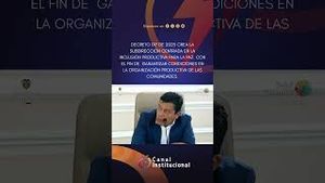 Video post by @canalinstitucionalco on YouTube