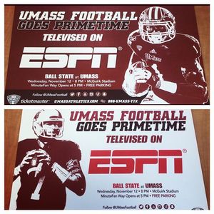 Image post by @umassfootball on Instagram