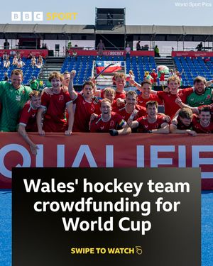 Image post by @bbcsportwales on Instagram
