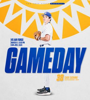 Image post by @SanJoseStateBSB on Twitter