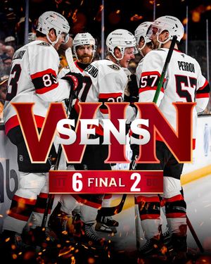Image post by @Senators on Twitter