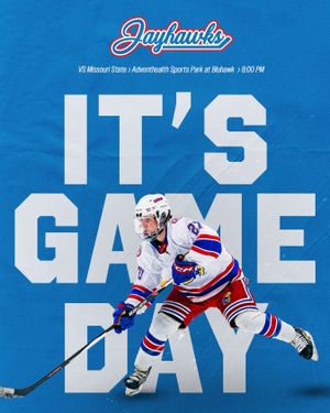 Image post by @jayhawkhockey on Instagram