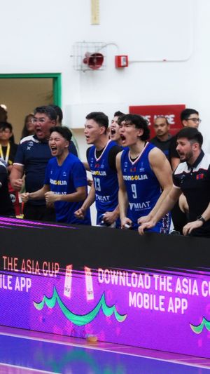 Video post by @mongolianhoops on Facebook