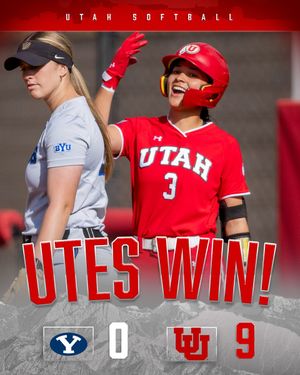 Image post by @Utah_Softball on Twitter
