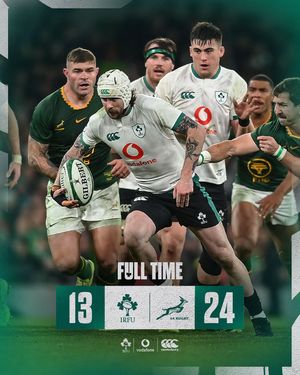 Image post by @irishrugby on Instagram