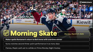 Image post by @NHLPR on Twitter