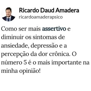 Image post by @ricardoamaderapsico on Instagram