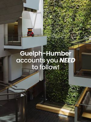 Image post by @GuelphHumberUni on Facebook