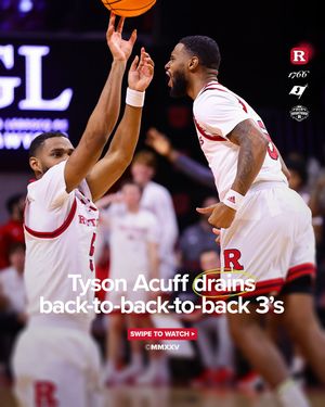Image post by @rutgersmbb on Instagram