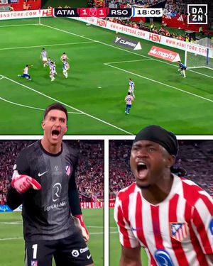 Image post by @dazn_futbol on Instagram