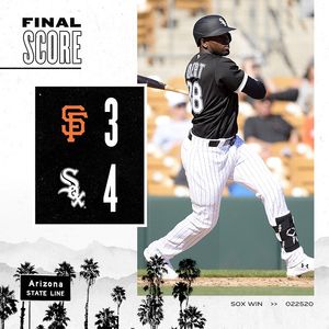 Image post by @whitesox on Instagram