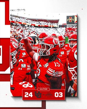 Image post by @utahfootball on Instagram