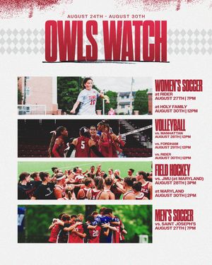 Image post by @templeowls on Instagram
