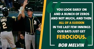 Image post by @athletics on Instagram