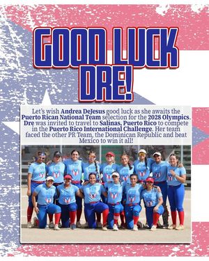 Image post by @West Valley College Softball on Facebook