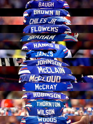 Image post by @GatorsFB on Twitter