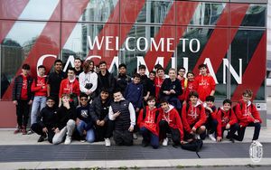 Image post by @acmilan on Twitter