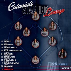 Image post by @RMUAthletics on Facebook