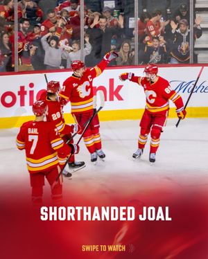 Image post by @nhlflames on Instagram