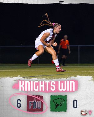 Image post by @FDUKnightsWSOC on Twitter/X