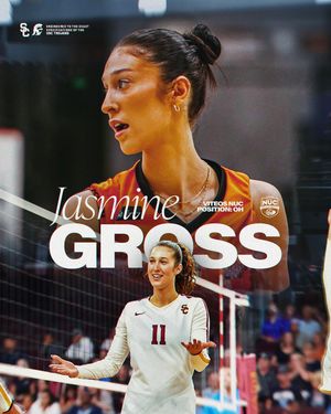 Image post by @uscwomensvolley on Instagram