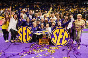 Image post by @lsugym on Instagram