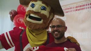 Video post by @49ersFoundation on Facebook