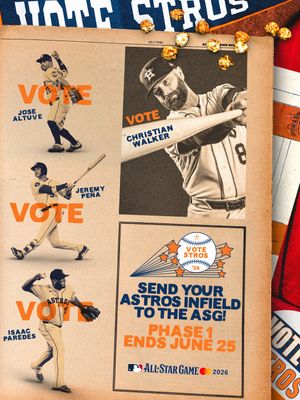 Image post by @astros on Instagram