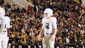 Video post by @GSAthletics_FB on Twitter