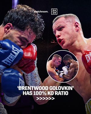 Image post by @matchroomboxing on Instagram