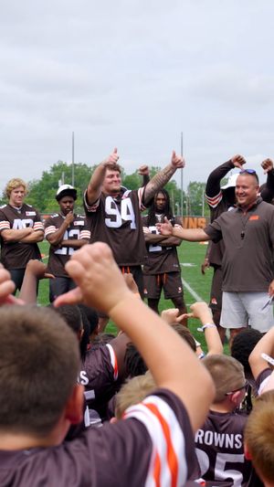 Video post by @clevelandbrowns on Facebook
