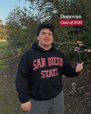 Image post by @sdsuadmissions on Instagram