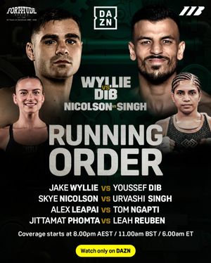 Image post by @daznboxing on Instagram