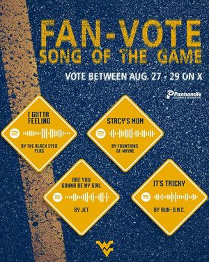 Image post by @wvusports on Instagram
