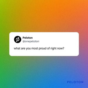 Image post by @onepeloton on Instagram
