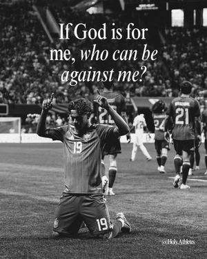 Image post by @holy.athletes on Instagram