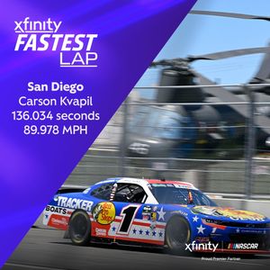 Image post by @xfinityracing on Instagram