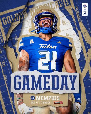 Image post by @tulsa_football on Instagram