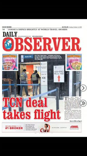 Image post by @jamaicaobserver on Instagram