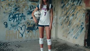 Video post by @GSAthletics_VB on Twitter