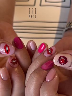Image post by @111nail_omotesando on Instagram