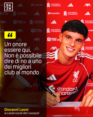 Image post by @dazn_it on Instagram