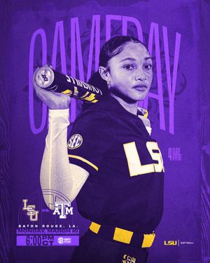 Image post by @LSUsoftball on Twitter