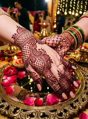 Image post by @mehndi_design4u on Instagram