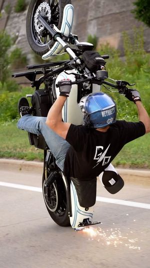 Video post by @wolfridesbikesWRB on Facebook