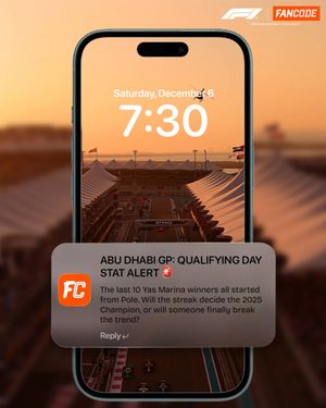 Image post by @fancode on Instagram