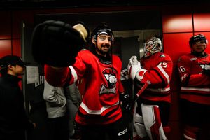 Image post by @CheckersHockey on Twitter